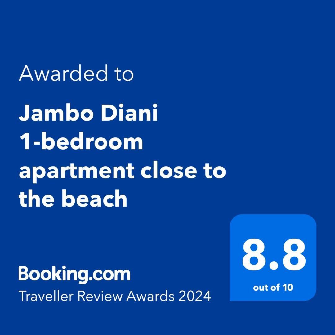 Jambo Diani 1-Bedroom Apartment Close To The Beach Diani Beach Exteriér fotografie